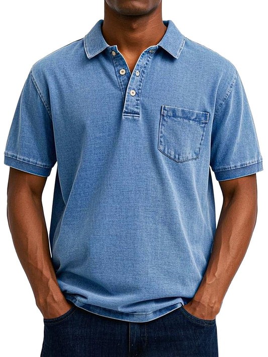 Maxime™ | Polo casual vintage para hombre