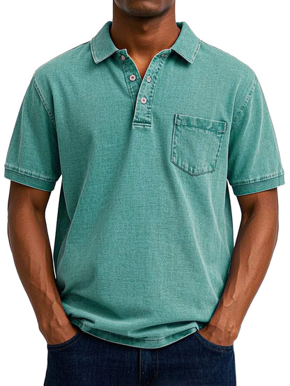 Maxime™ | Polo casual vintage para hombre
