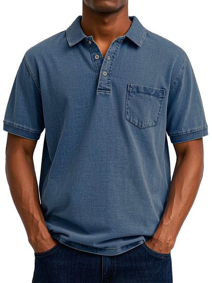 Maxime™ | Polo casual vintage para hombre