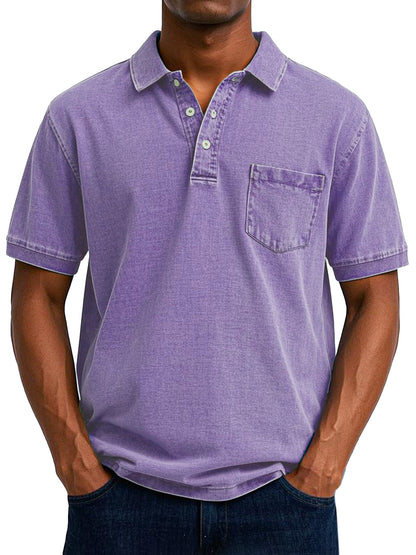 Maxime™ | Polo casual vintage para hombre