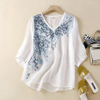 Blanco azul