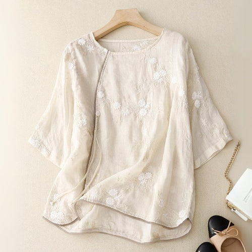 Laurienne™ | Blusa bordada