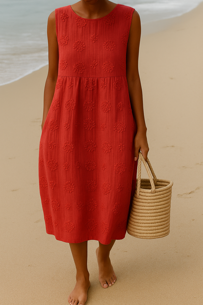 Elena | Vestido bordado para una elegancia natural