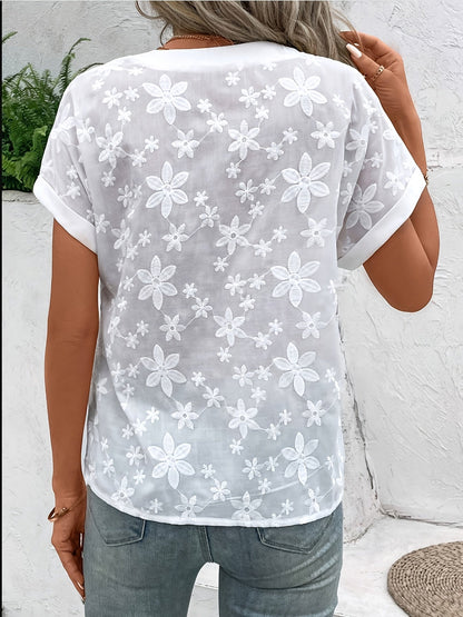 Amara – Elegante blusa blanca