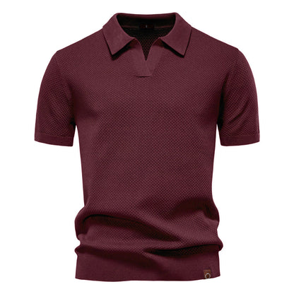 Ulrich - Polo elegante con textura comfortable