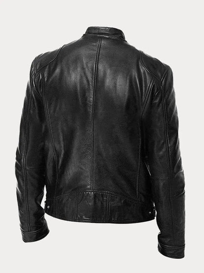 Laluna® | Chaqueta de cuero casual