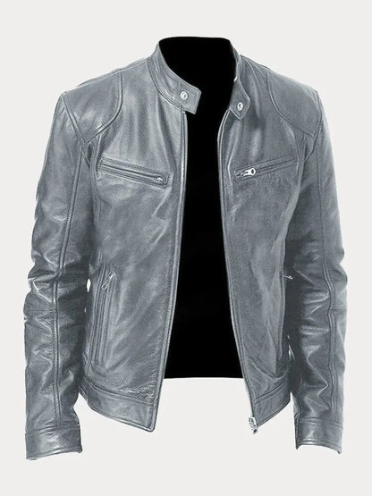 Laluna® | Chaqueta de cuero casual